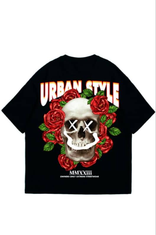 URBANSTYLE SKULL T-SHIRT