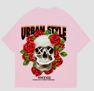 URBANSTYEL SKULL T-SHIRT